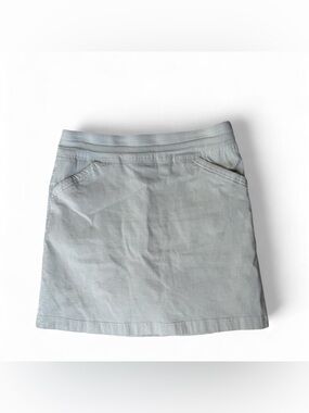 Mario Serrani Sage Green Striped Skort Size M Preppy Tennis